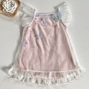 Chasing Fireflies Cinderella Butterfly Sequin Top